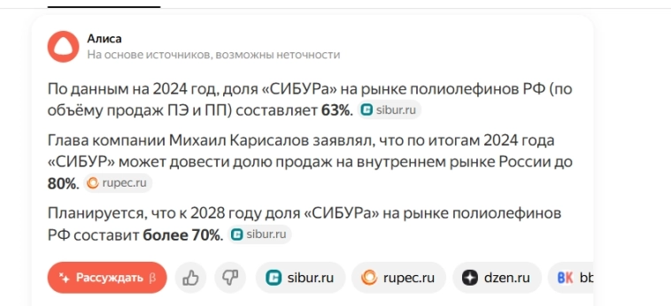 Обзор компании Сибур...