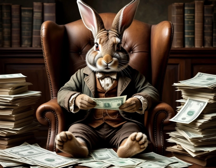 Динамика заячьих доходов за 5 лет ...