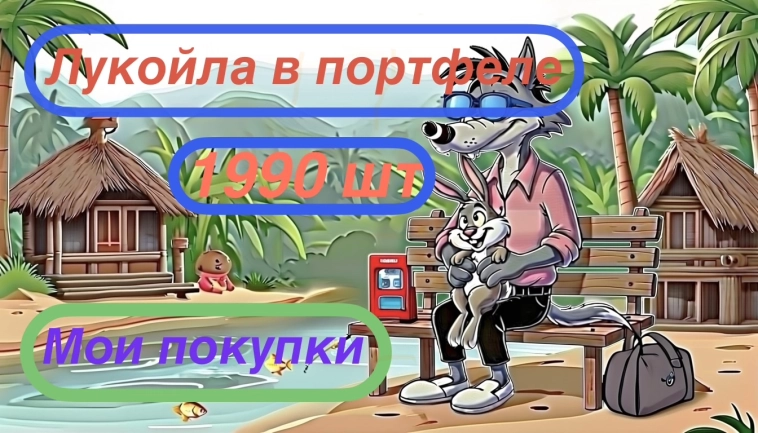 Увеличил количество акций Лукойла до 1990 шт…  Что нас ждёт в ближайшую пятницу…  Мы на пороге чего-то интересного…