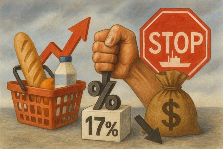 Экономика на тормозах: НДС 22%, инфляция и рынок без веры. Экономика на тормозах: НДС 22%, инфляция и рынок без веры.