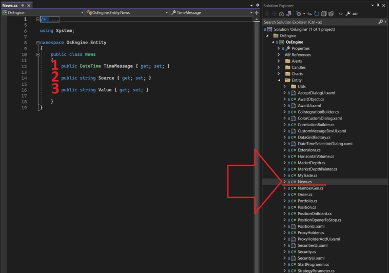 Разное #8. Реализация новостного потока. Коннекторы к OsEngine #87 Разное #8. Реализация новостного потока. Коннекторы к OsEngine #87