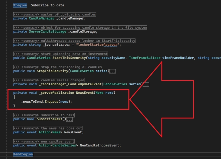 Создание источника. Расширение функционала коннектора. Источники робота OsEngine #9