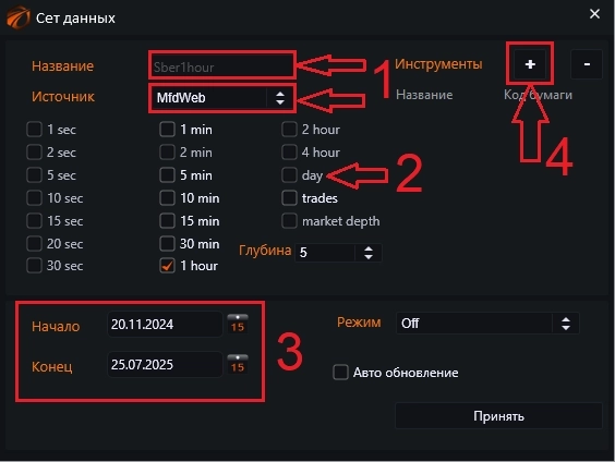 MFD дата сервер. Автоматическое скачивание данных для тестирования и оптимизации роботов.