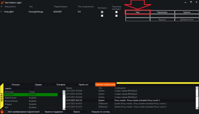 Автоматическое сопровождение позиций в OsEngine.