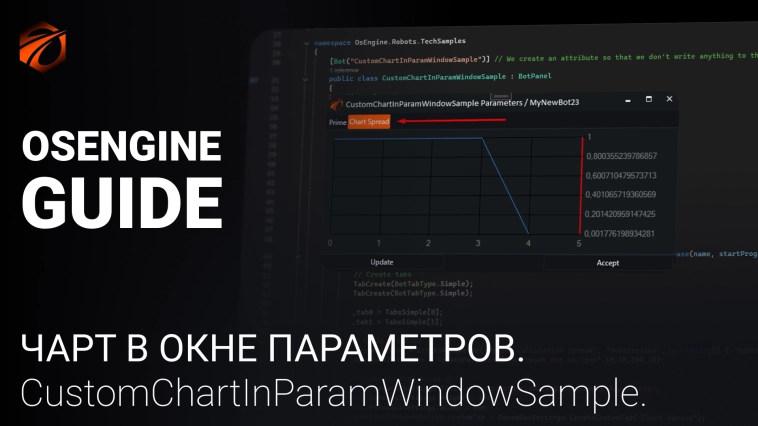 Робот-пример «Чарт в окне параметров» CustomChartInParamWindowSample.