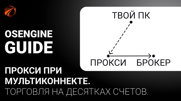Прокси при Мультиконнекте в OsEngine. Торговля на десятках счетов.