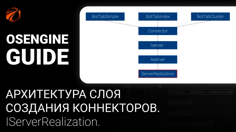 ServerRealization, конечная логика коннектора. Коннекторы к OsEngine #19