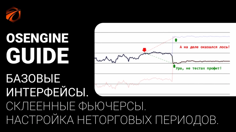 Тестер OsEngine. Склеенные фьючерсы. Настройка неторговых периодов.