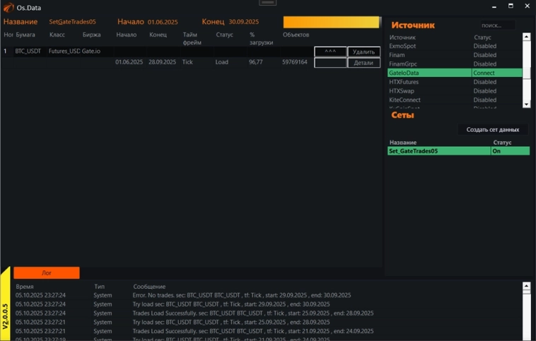 Gate IO Data Server. Ускоренное скачивание ленты сделок и свечек для тестов через FTP сервер Gate IO. Gate IO Data Server. Ускоренное скачивание ленты сделок и свечек для тестов через FTP сервер Gate IO.