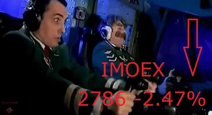 Индекс Мосбиржи. Рубрика "Крутое Пике". День 1-й Индекс Мосбиржи. Рубрика "Крутое Пике". День 1-й