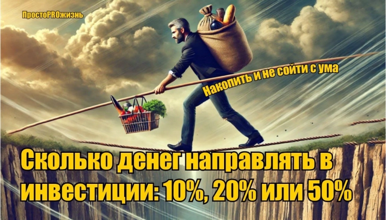 Сколько денег отдавать инвестициям, чтобы не сойти с ума?