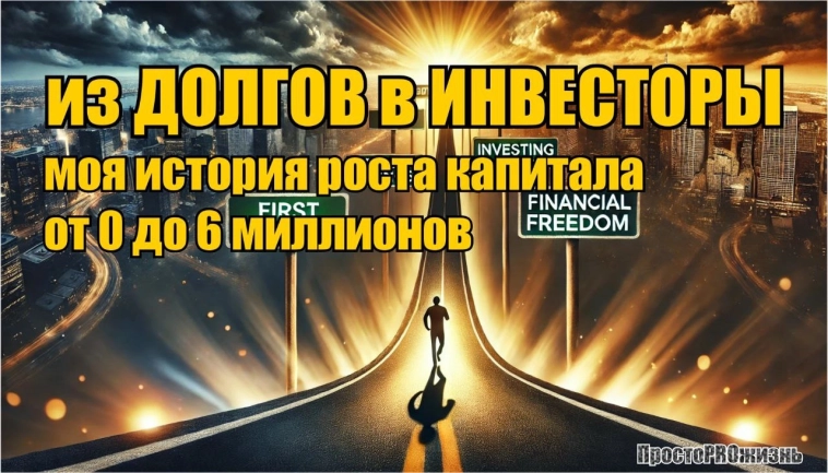 Из долгов в инвесторы: Моя история роста капитала с нуля до 6 миллионов