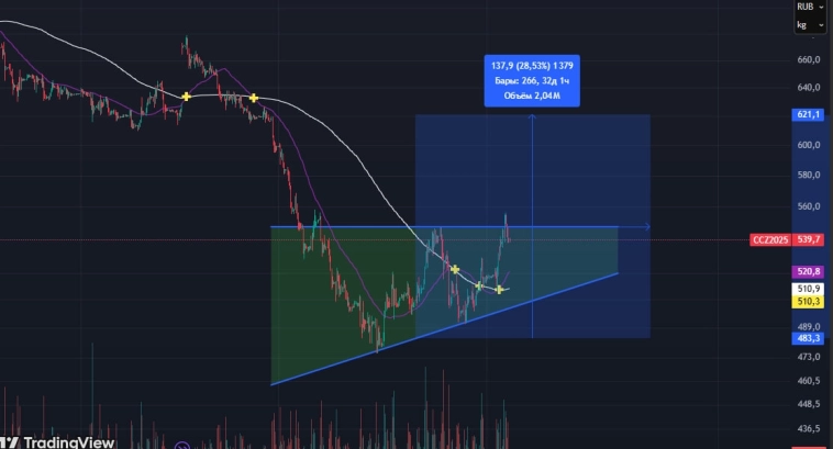Какао строит разворот?