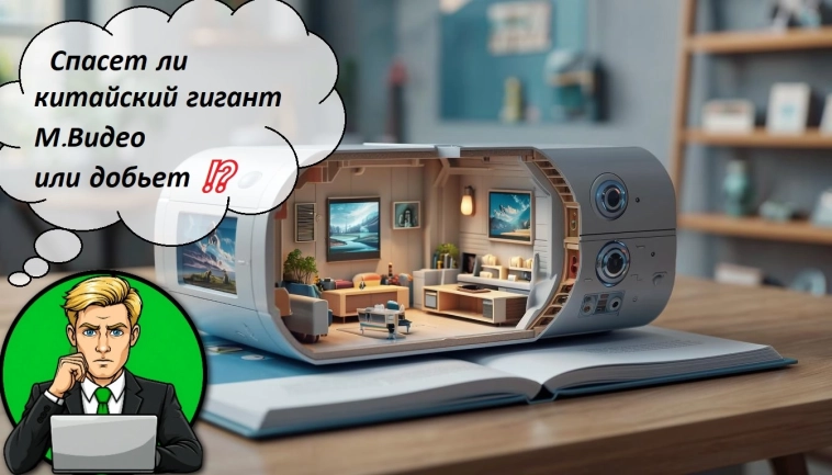 Спасет ли китайский гигант М.Видео или добьет ⁉️