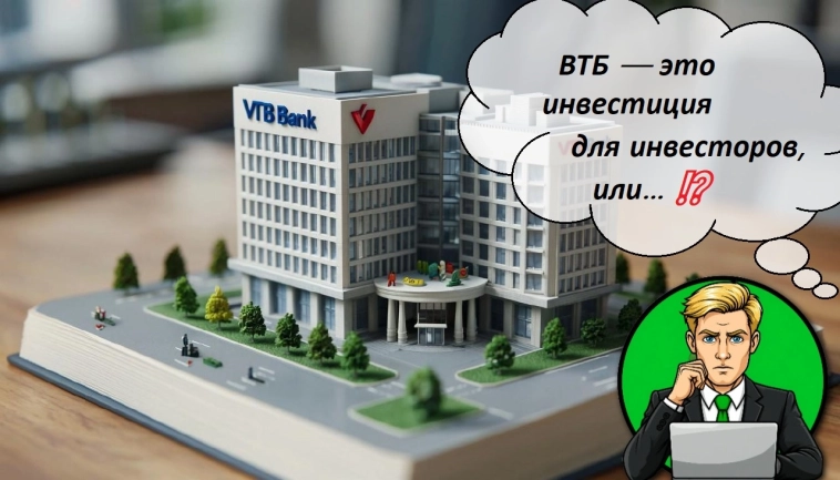 ВТБ — это инвестиция для инвесторов, или... ⁉️ ВТБ — это инвестиция для инвесторов, или... ⁉️