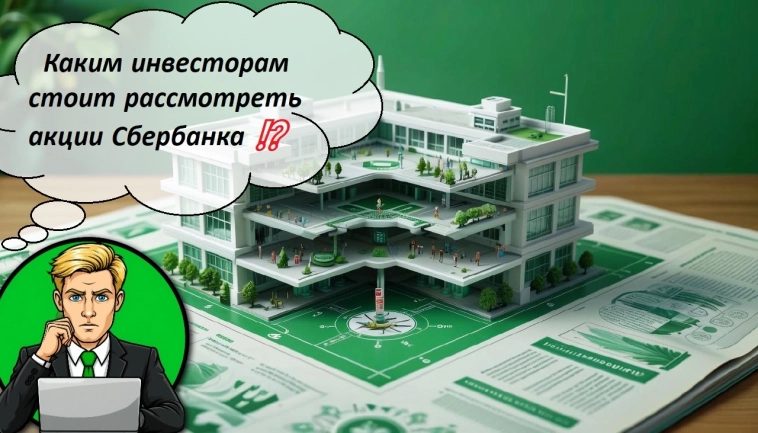 Каким инвесторам стоит рассмотреть акции Сбербанка ⁉️