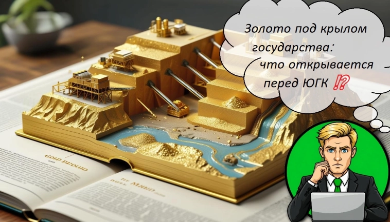 Золото под крылом государства: что открывается перед ЮГК ⁉️