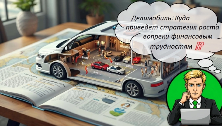 Делимобиль: Куда приведет стратегия роста вопреки финансовым трудностям ⁉️