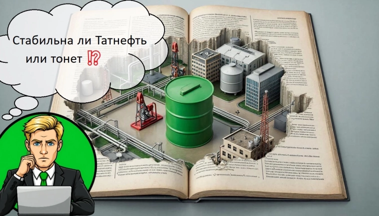 Стабильна ли Татнефть или тонет ⁉️ Стабильна ли Татнефть или тонет ⁉️