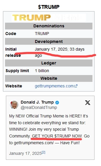Как надо чеканить свои монеты правильно (метод Трампа)