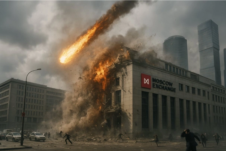 Метеорит упал на биржу - вот кто виноват