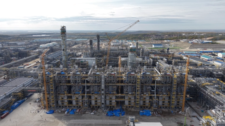 Готовность Амурского ГХК достигла 88% Готовность Амурского ГХК достигла 88%