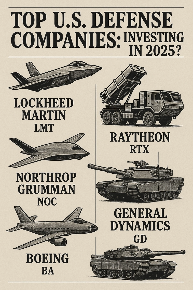 🎯 ТОП оружейных компаний США — что купить инвестору в 2025?
