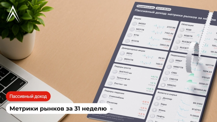 Пассивный доход: метрики рынков за неделю