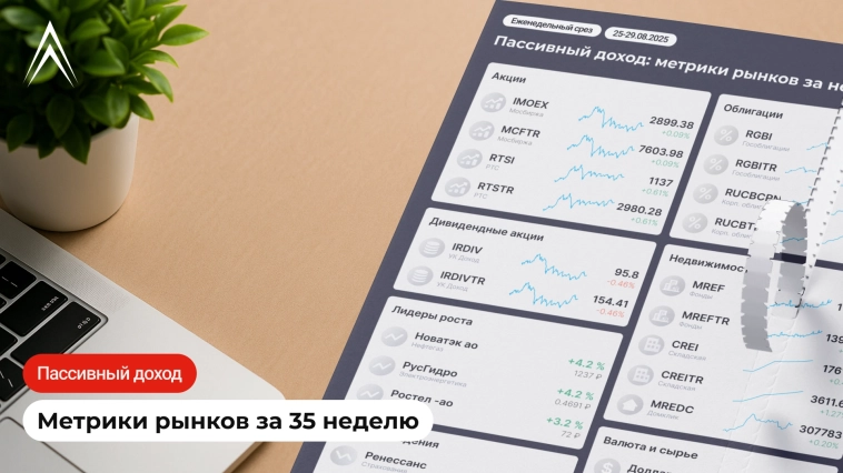 Пассивный доход: метрики рынков за неделю