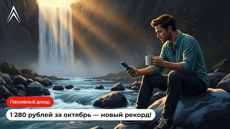 Мой пассивный доход. 1 280 рублей за октябрь — новый рекорд! Мой пассивный доход. 1 280 рублей за октябрь — новый рекорд!