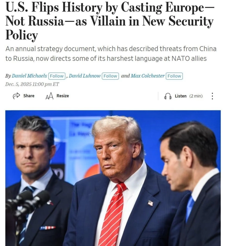 Новая стратегия безопасности США - вызов глобалистам