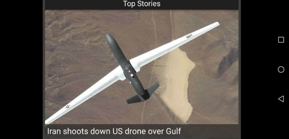 Иран сбил американский дрон?