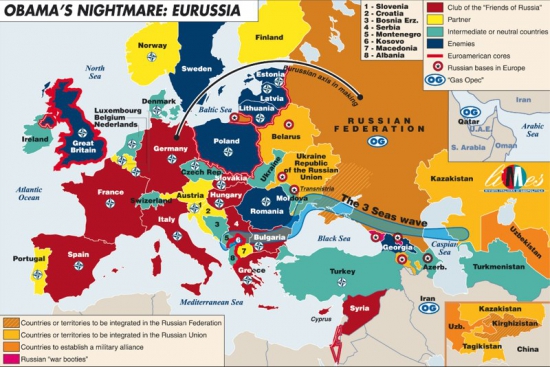 Obama’s Nightmare: EuRussia
