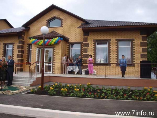 В селе Новобокино открылся новый дом культуры.