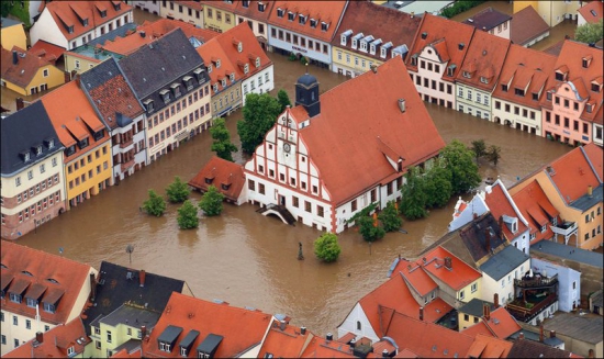 Наводнение в Европе - вызовет падение рынка?! а позже рост...
