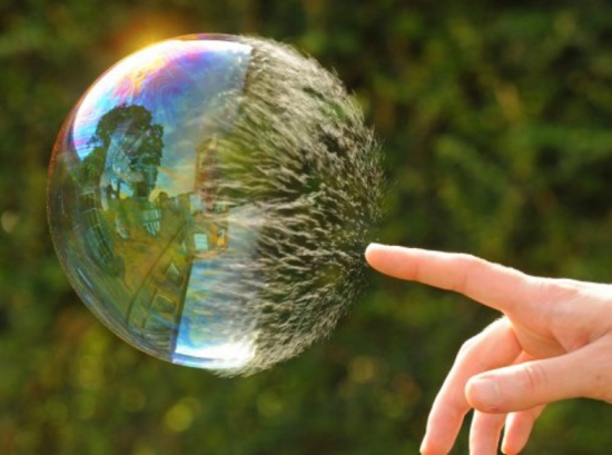 Как распознать пузырь в режиме реального  времени.