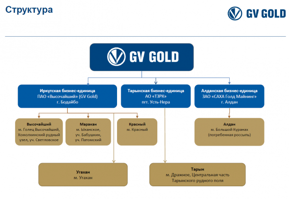 Высочайший (GV Gold) выходит на биржу. Подробности