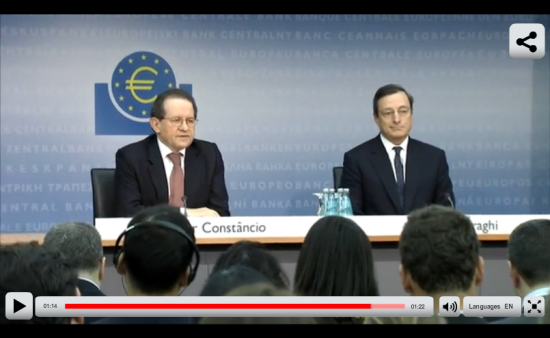 Пресс конференция ЕЦБ (live)