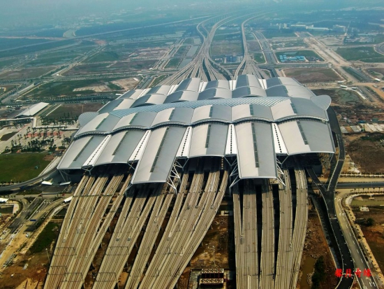 Бетонометры Китая. Часть вторая ж/д вокзалы , аэропорты, жилье.