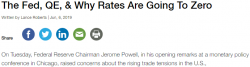 ФРС, QE, и почему процентные ставки стремятся к нулю. Моя переводика для вас.