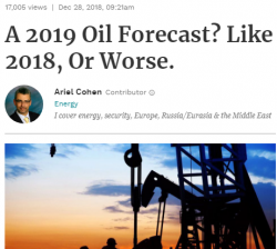Прогноз Форбс по нефти на 2020 год.