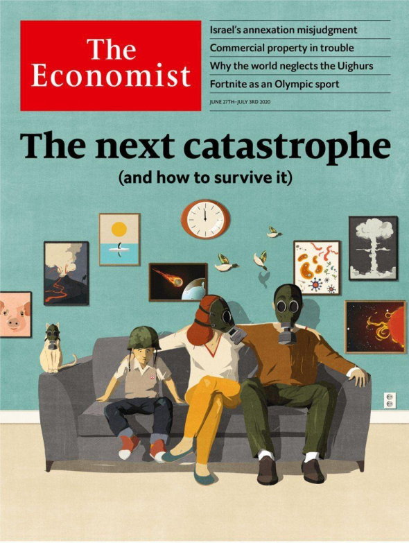 Новая обложка от "The Economist"