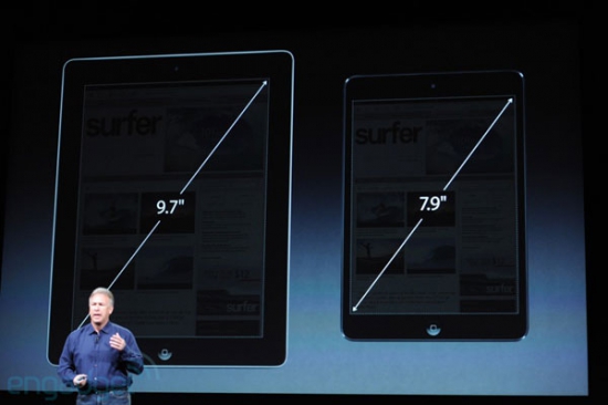 Apple представила  iPad mini.  Цена - $329