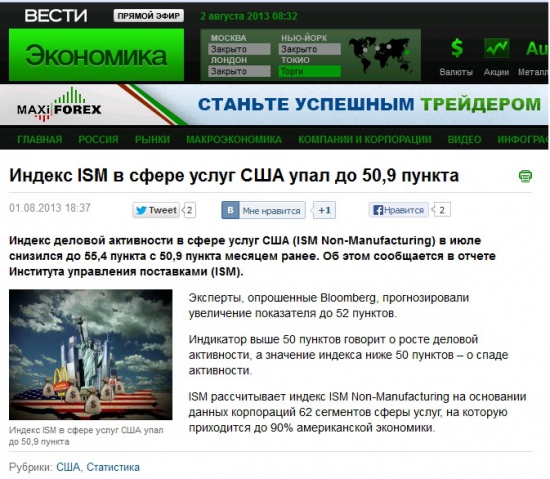 Что творится на сайте vestifinance.ru