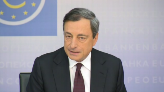 ЕЦБ: пресс-конференция Марио Драги
