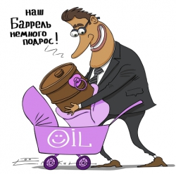 Дорогая нефть рублю не поможет