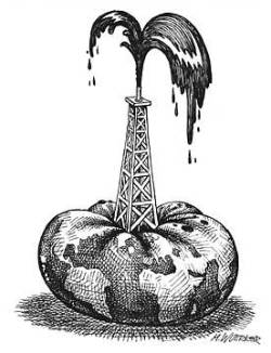 Нефть упала на избыточных запасах