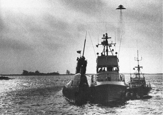 Шведские ВМС ловят российскую подлодку в терводах Швеции