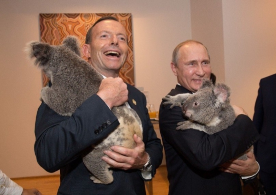 Саммит  Большой двадцатки в Австралии Мировые лидеры и коалы