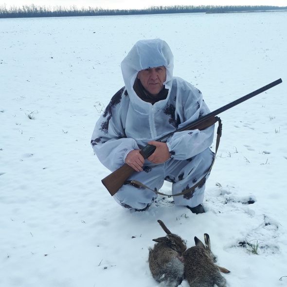 Зимняя охота - прекрасный отдых.